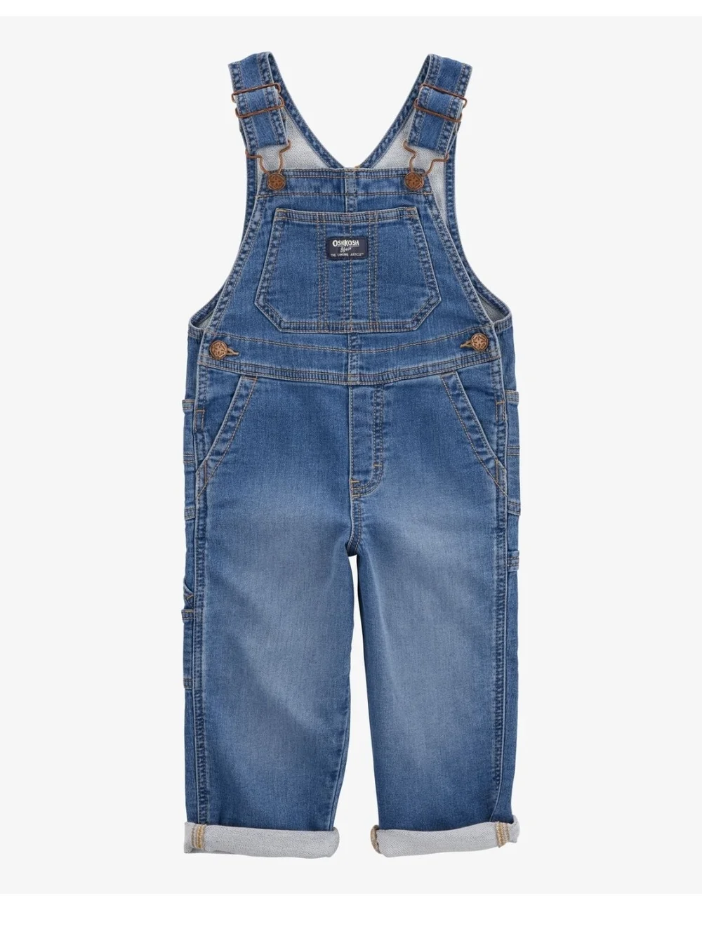 OshKosh B'gosh Toddler Stretch Denim Overalls